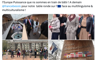 Inauguration du Lycée International de Saint Germain en Laye