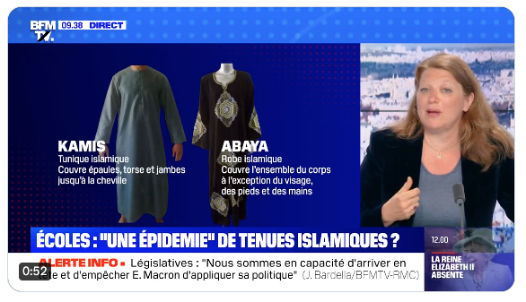 BFM TV | PapNdiaye visite le collège Samuel Paty