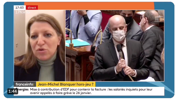 France Info | Ilana Cicurel sur l&rsquo;éducation